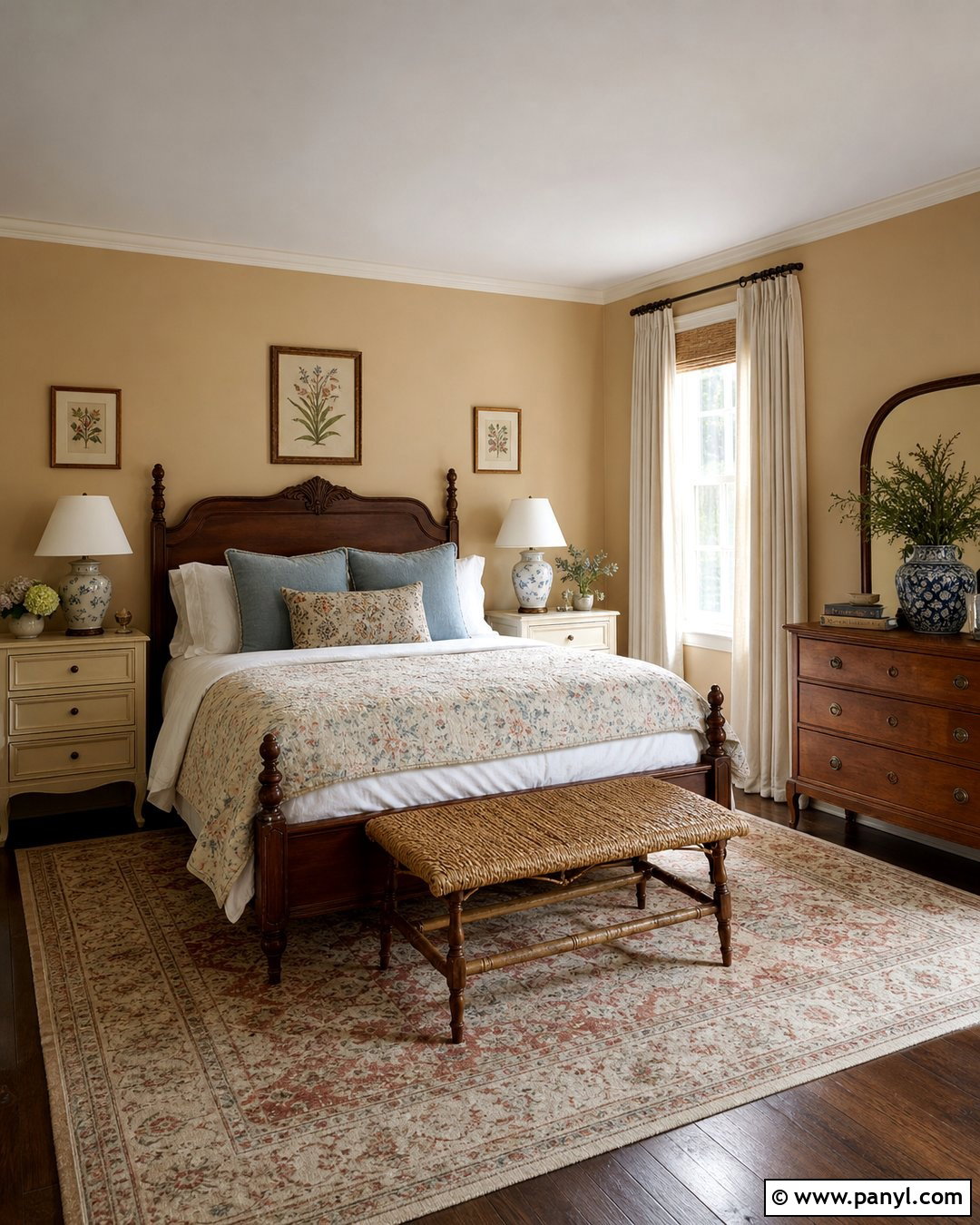 Warm Beige Walls With Cottage Decor - 25 warm beige wall ideas