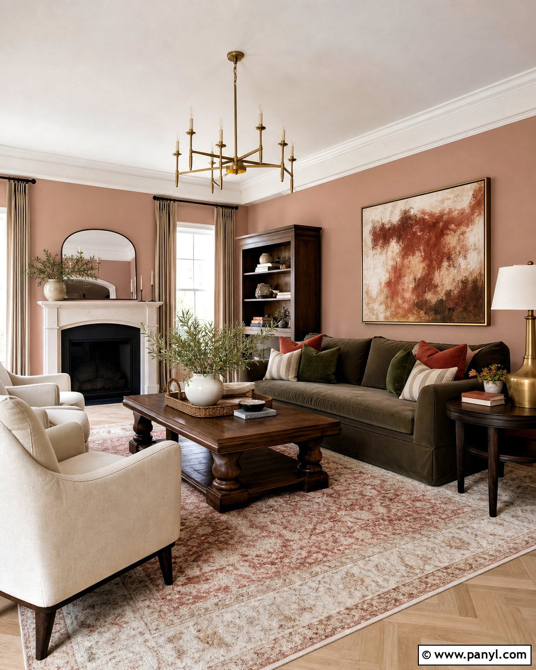Warm Blush Paint - 20 warm interior paint colors