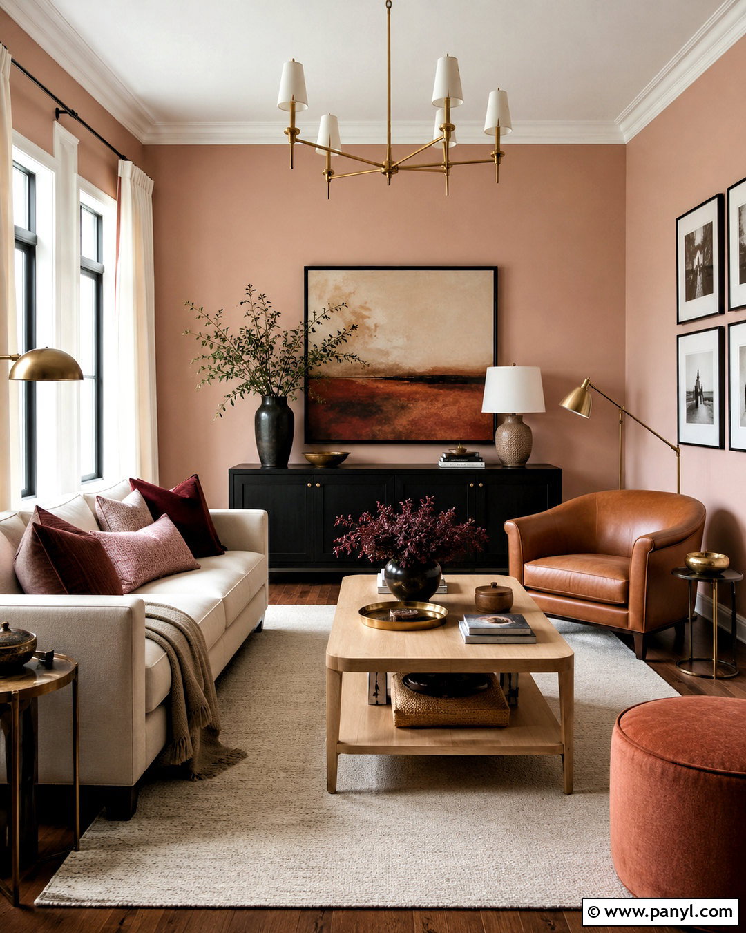 Warm Blush Wall Color - 35 warm wall colors