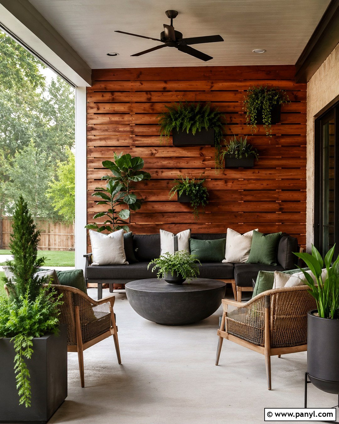 Warm Cedar Pallet Wall - 20 Pallet Wall Stain Colors