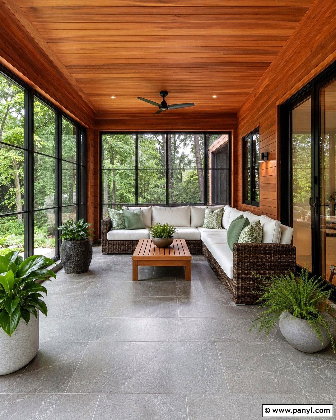 Warm Cedar Wood Panels - 20 Wood Panel Colors