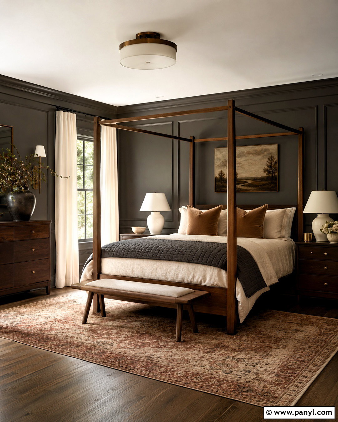 Warm Charcoal Bedroom Paint - 20 moody bedroom paint colors