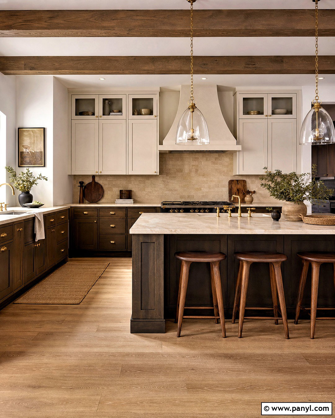 Warm Charcoal Kitchen - 20 warm kitchen colors