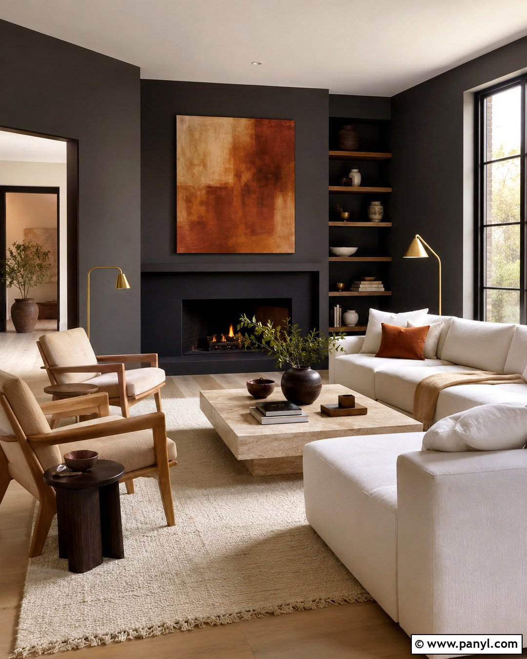 Warm Charcoal Wall Color - 20 New Wall Colors