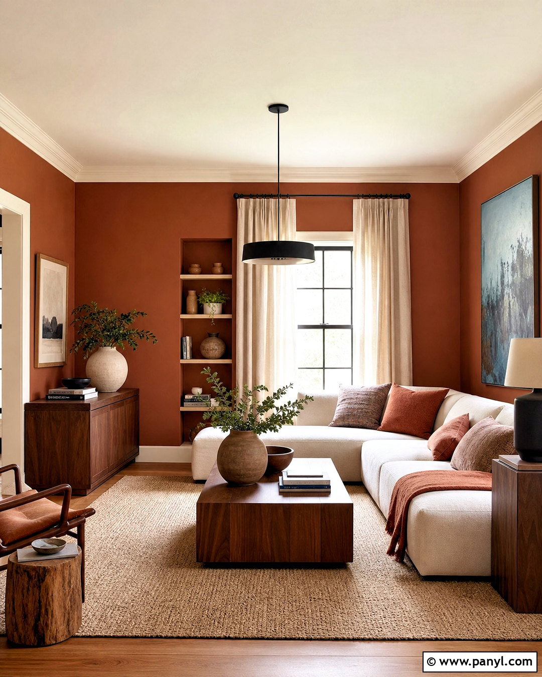 Warm Clay Room - 20 colors to paint your room ideas