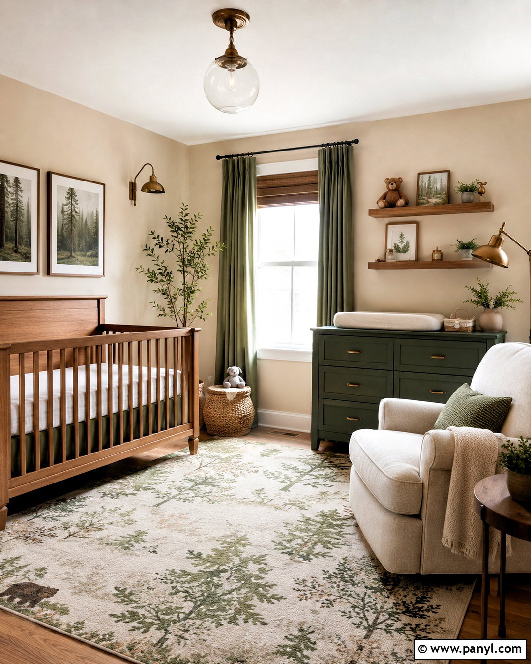 Warm Cream Nursery Walls - 20 Woodland Nursery Wall Color Ideas
