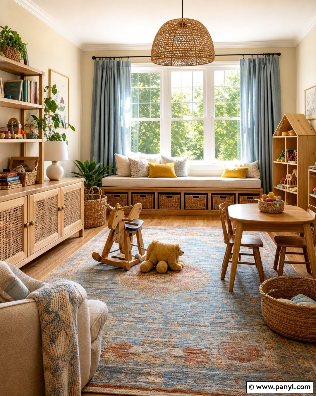 Warm Cream Playroom Wall Color - 35 playroom wall colors