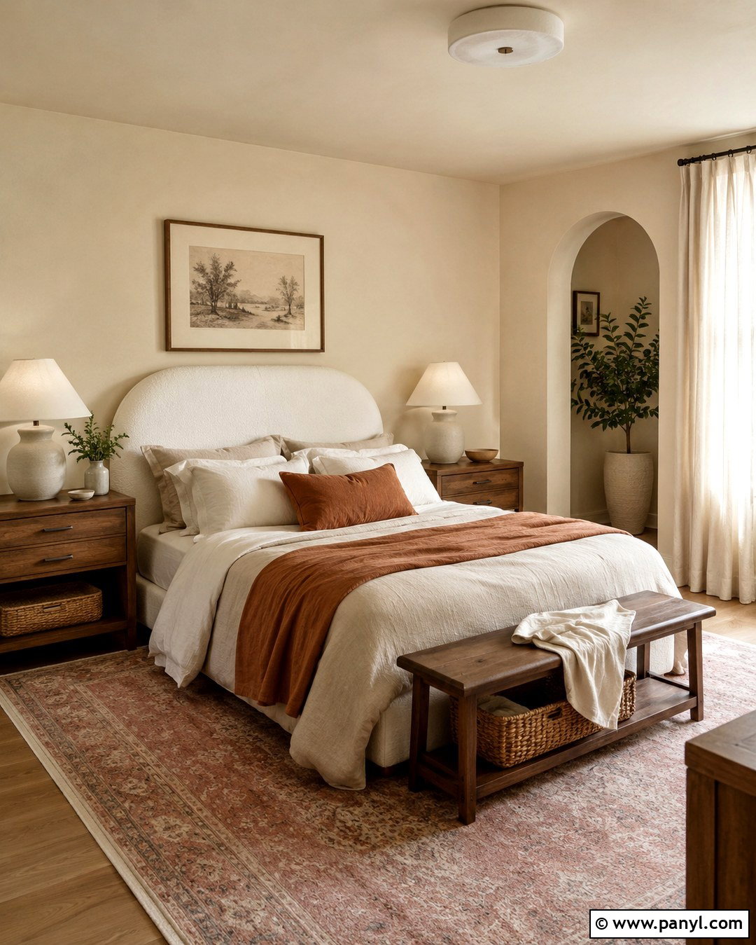 Warm Cream Room - 20 Cute Colours To Paint Your Room Ideas