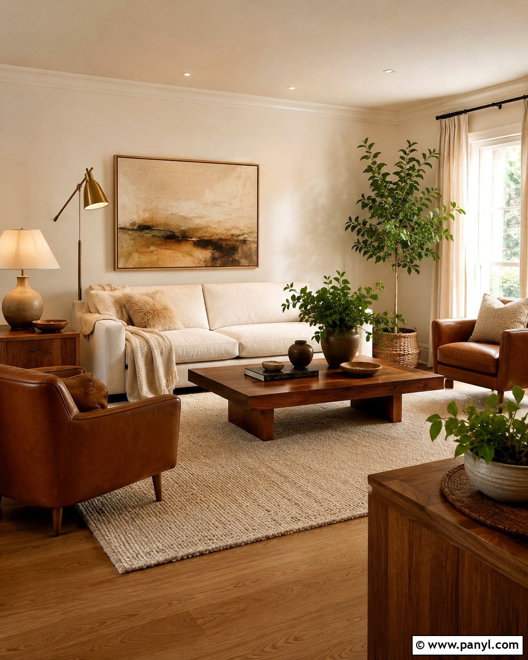 Warm Cream Wall Color - 20 Cozy Home Wall Colors
