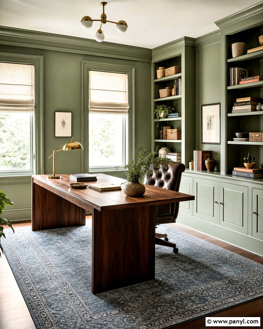 Warm Eucalyptus Paint Color - 20 latest paint colors for home ideas