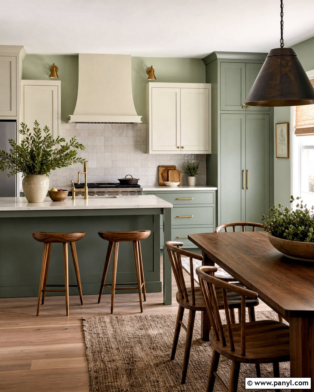 Warm Eucalyptus Paint - 20 current paint trends