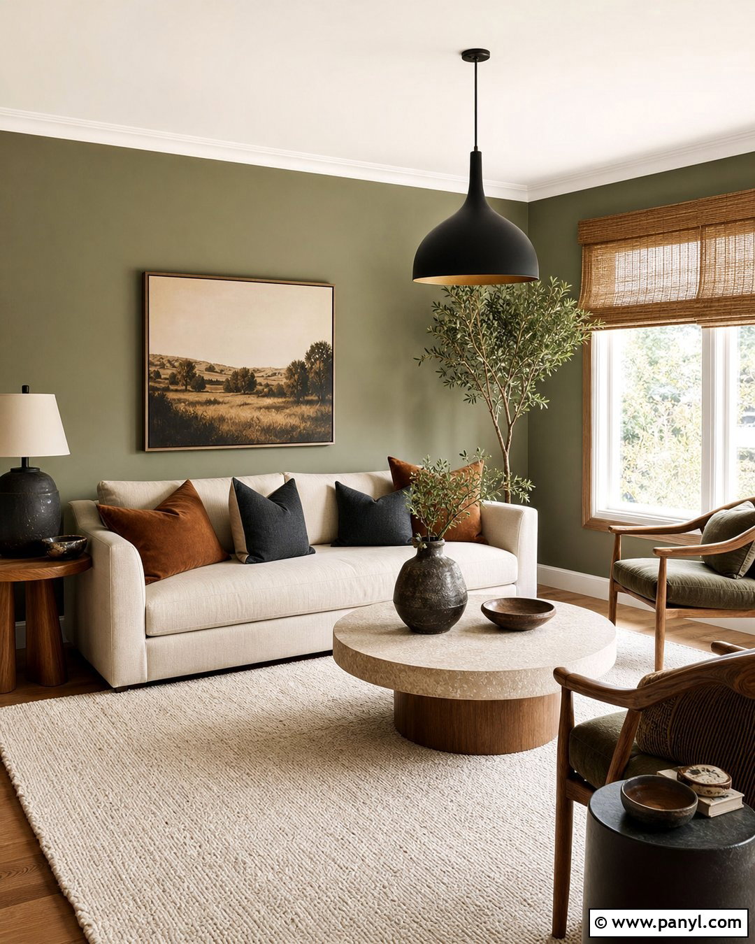 Warm Eucalyptus Wall Color - 30 cute wall colors