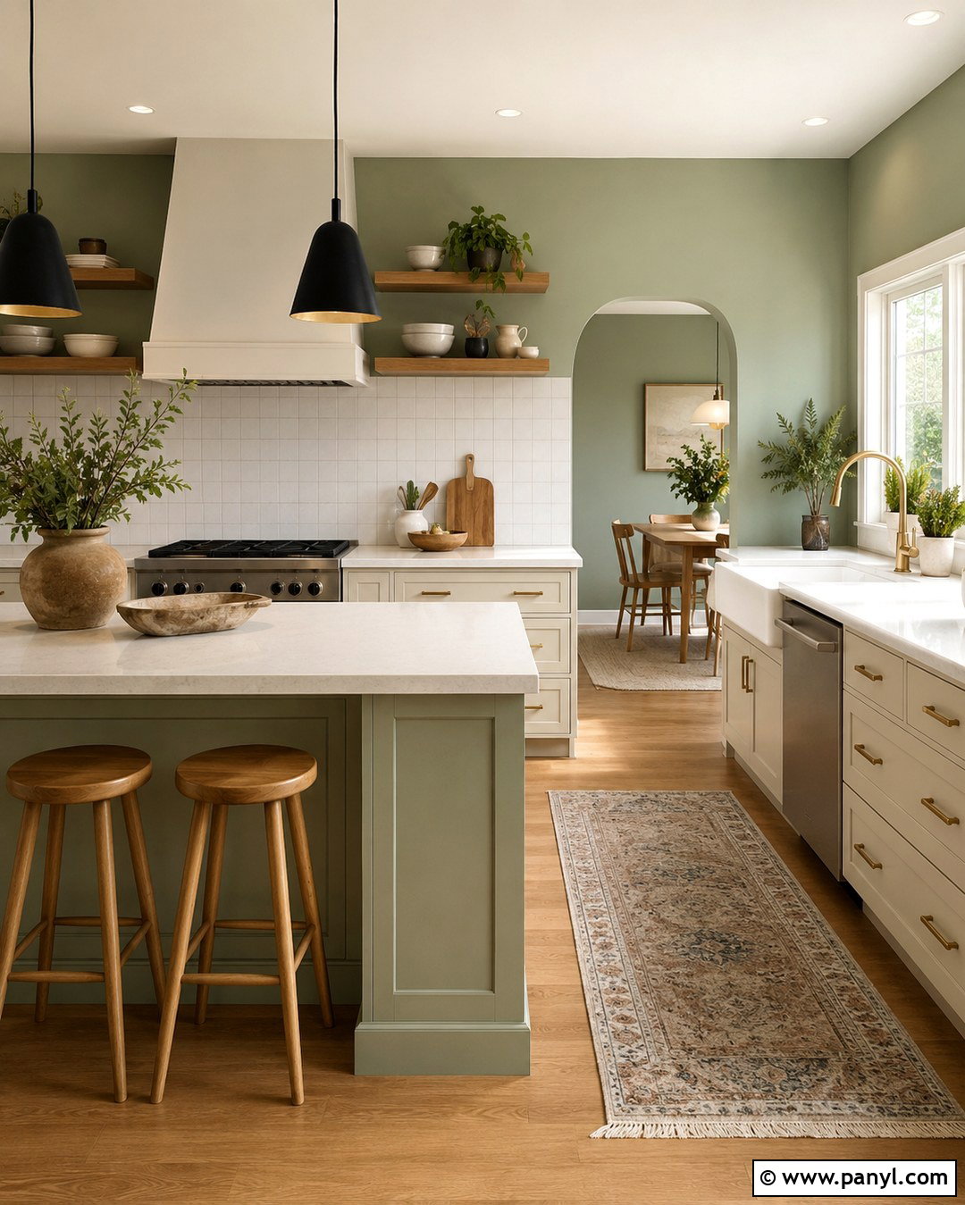 Warm Eucalyptus Wall Color - 20 Beautiful Wall Colors Paint Colours
