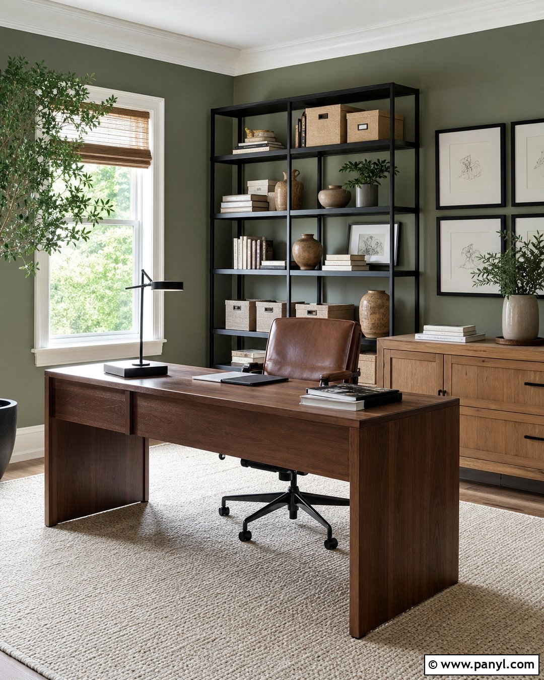 Warm Eucalyptus Walls - 30 modern wall colors
