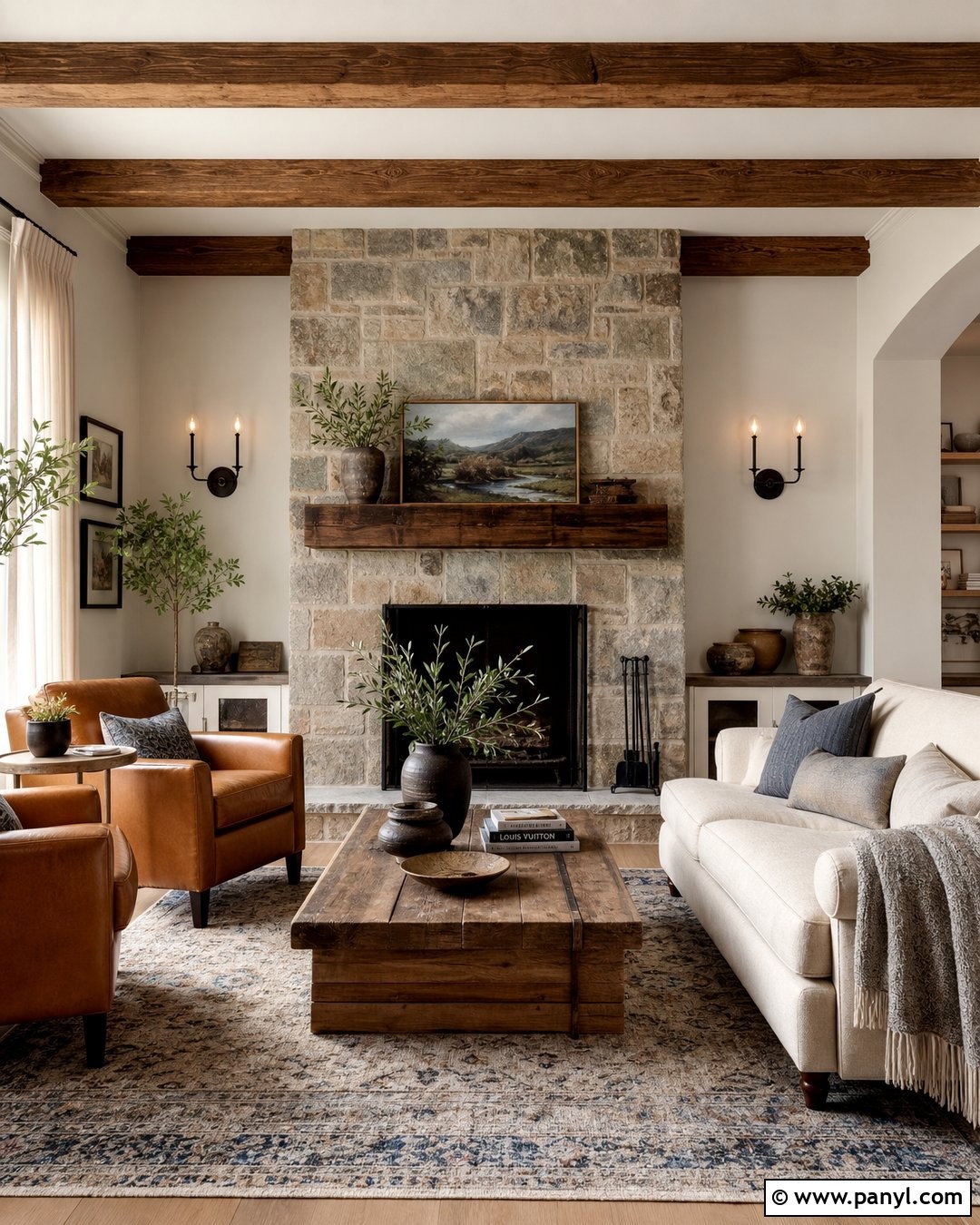 Warm Gray Farmhouse Walls - 35 Farmhouse Wall Colors