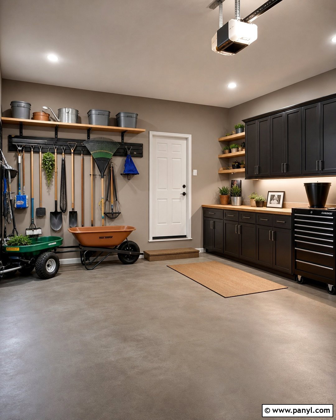 Warm Gray Garage Walls - 30 Garage Wall Colors