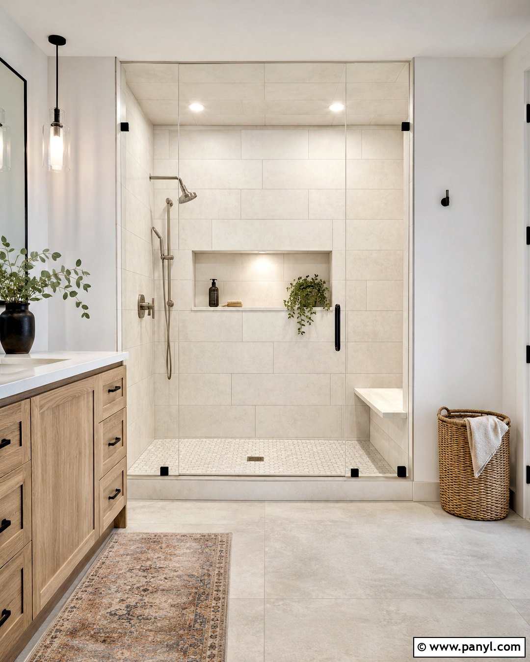 Warm Gray Grout Walk In Shower - 20 Warm Gray Grout Color Ideas