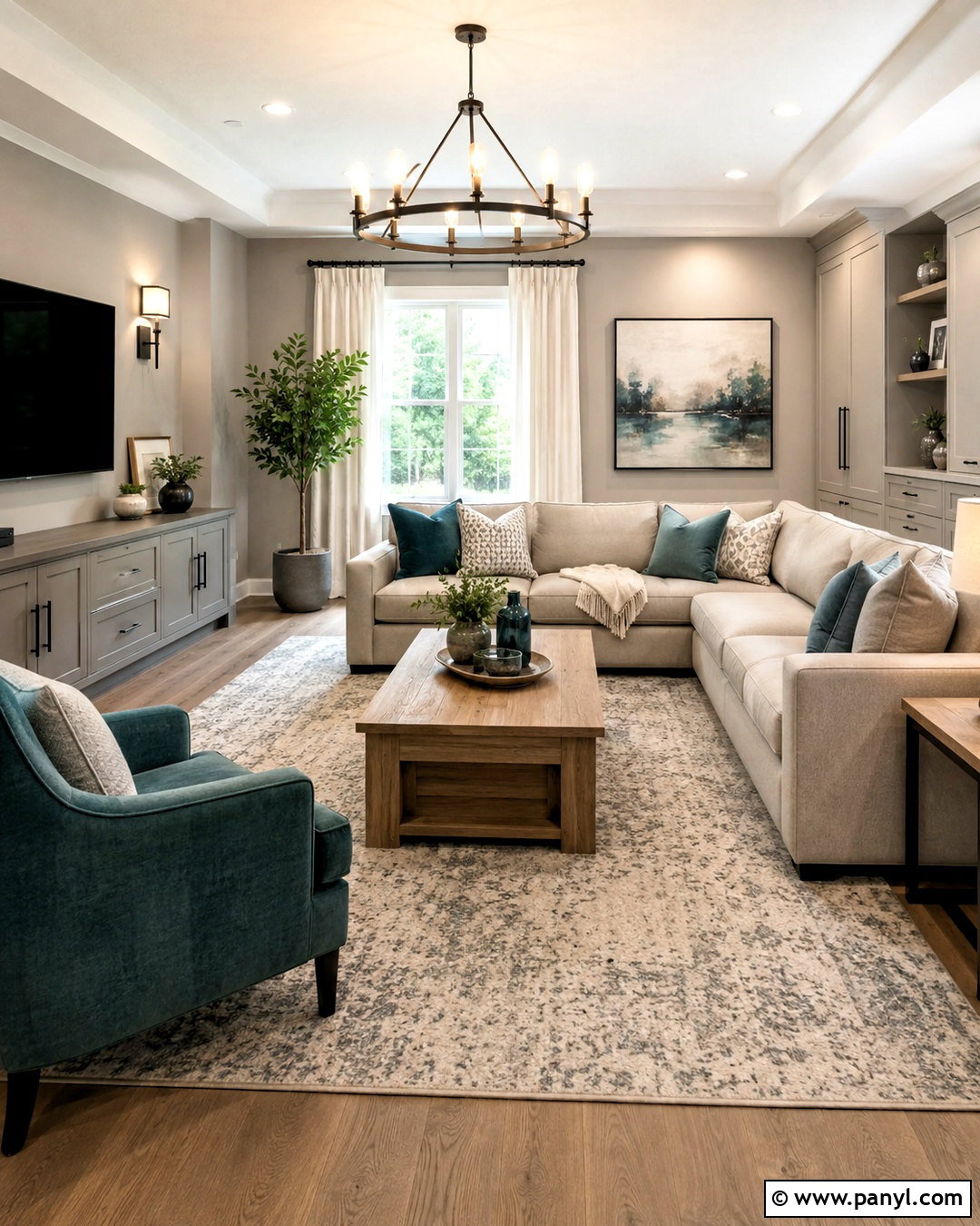Warm Gray and Muted Teal Color Palette - 20 clean color palette ideas