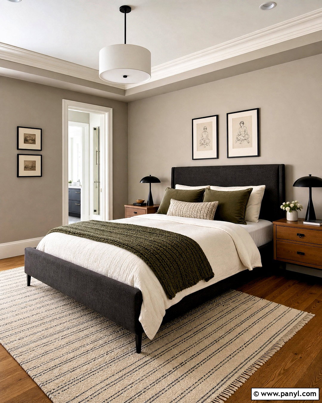 Warm Greige Bedroom Paint Color - 20 cozy bedroom paint colors