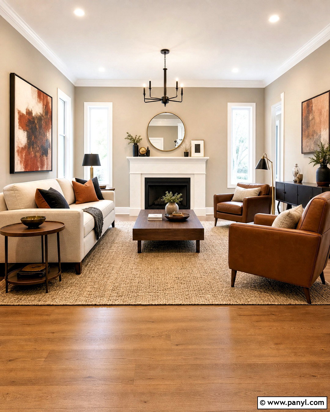Warm Greige Hall Wall Paint - 20 wall paint designs for hall ideas