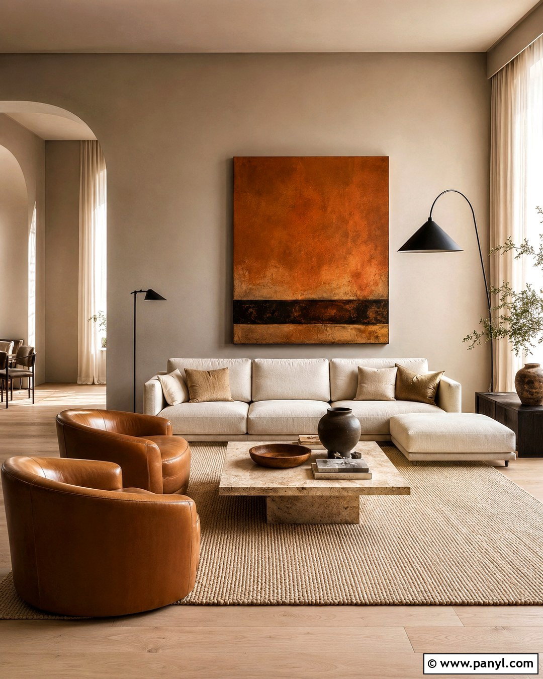 Warm Greige Italian Walls - 20 Italian Wall Colors
