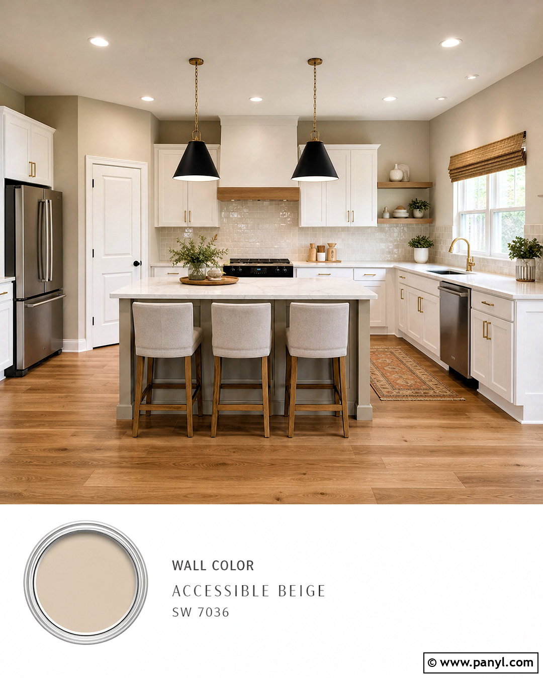 Warm Greige Kitchen Paint - 20 kitchen paint colors with white cabinets