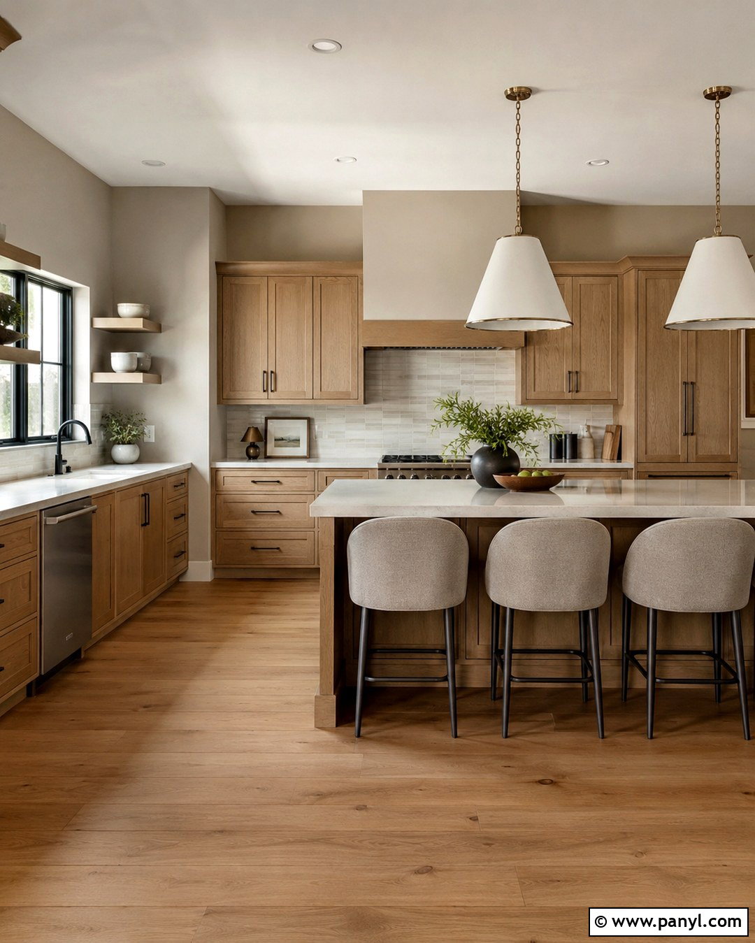 Warm Greige Kitchen Wall Color - 20 Kitchen Wall Color With Oak Cabinets