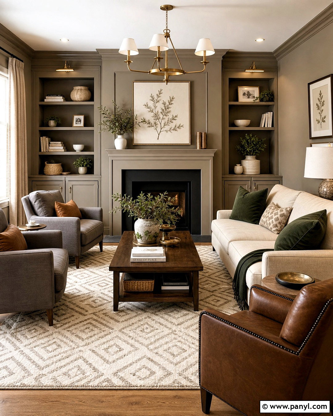 Warm Greige Living Room Color - 20 warm living room colors