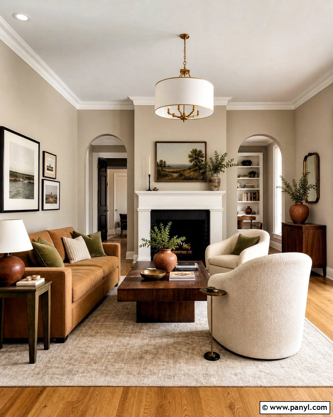 Warm Greige Living Room Wall Paint - 20 interior wall paint ideas