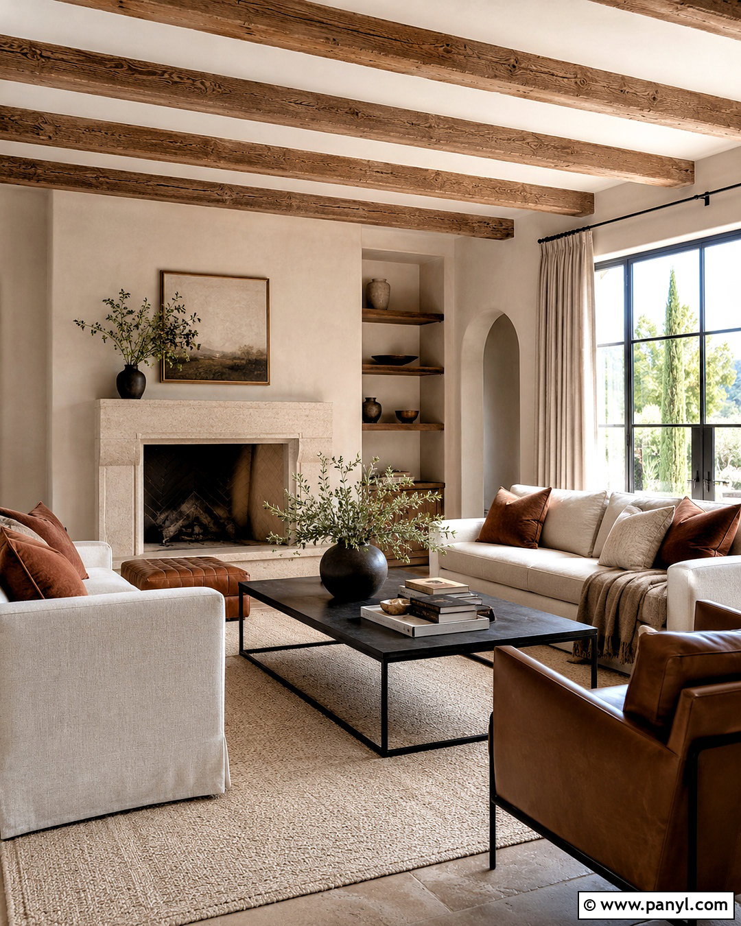 Warm Greige Tuscan Walls - 35 tuscan wall colors