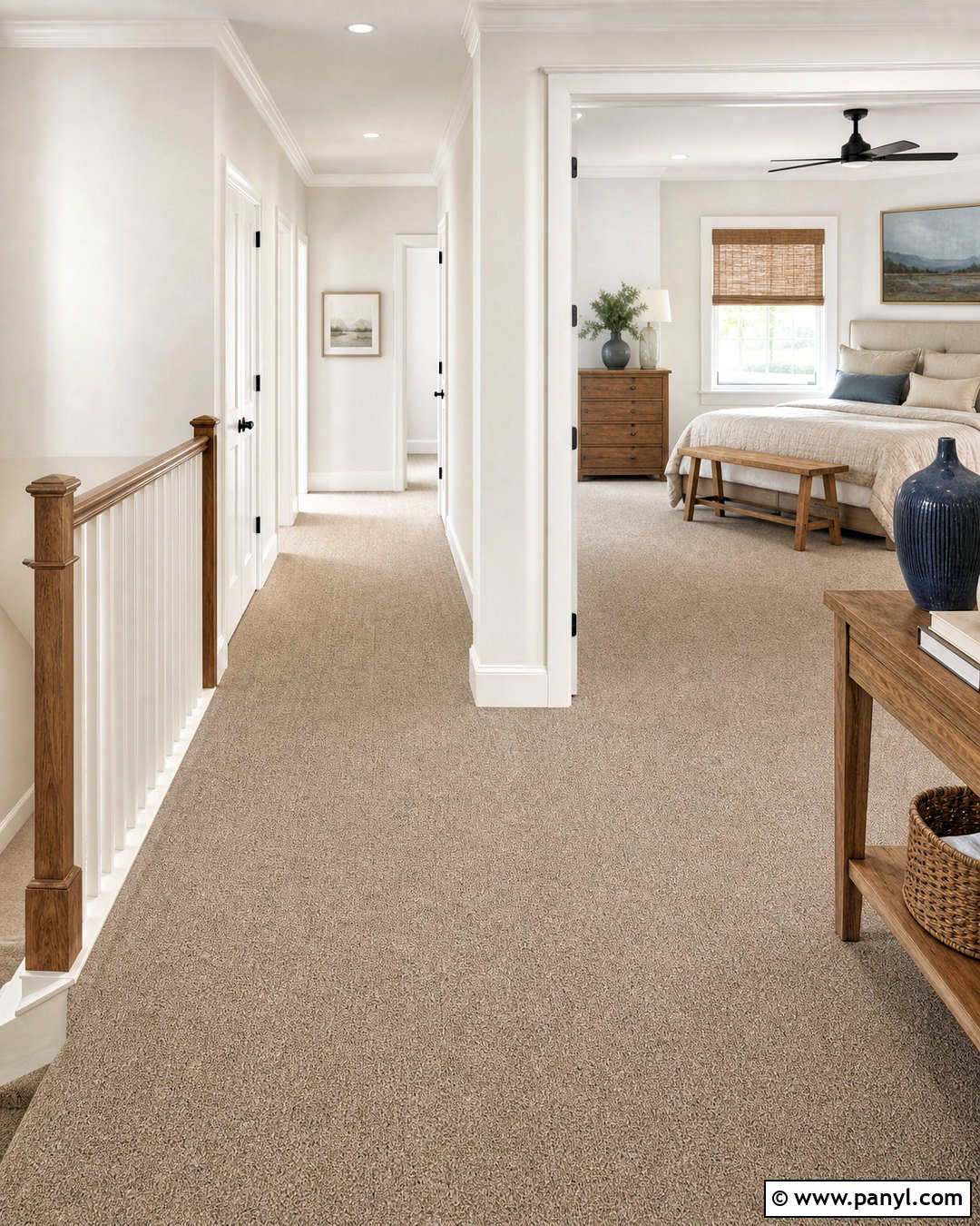 Warm Greige Upstairs Carpet - 20 upstairs carpet ideas