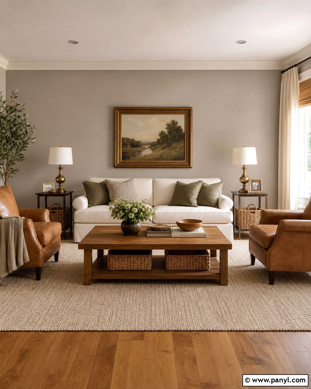 Warm Greige Wall Color For Living Room - 25 Greige Wall Color Ideas