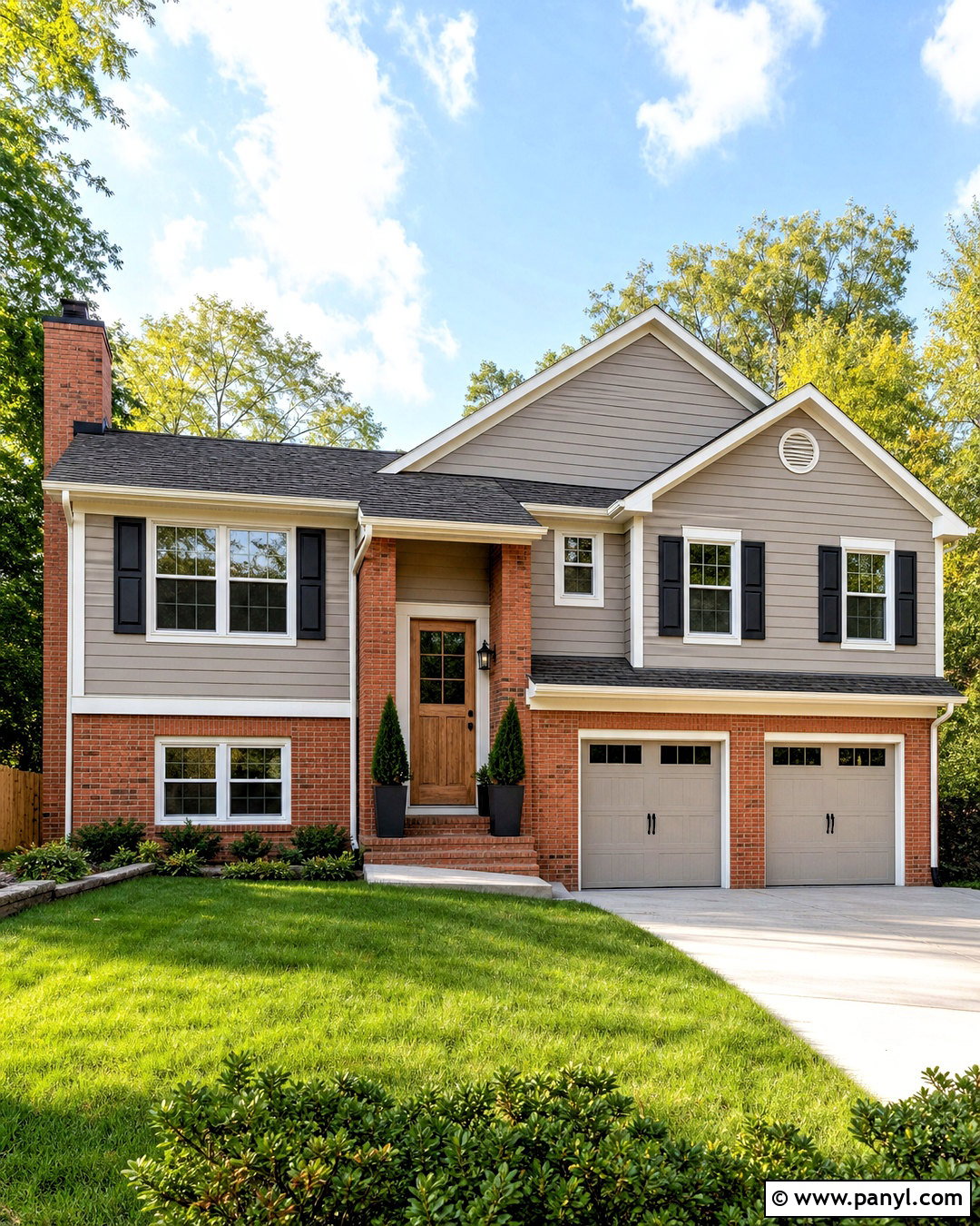 Warm Greige With Red Brick - 20 colors that go with red brick ideas