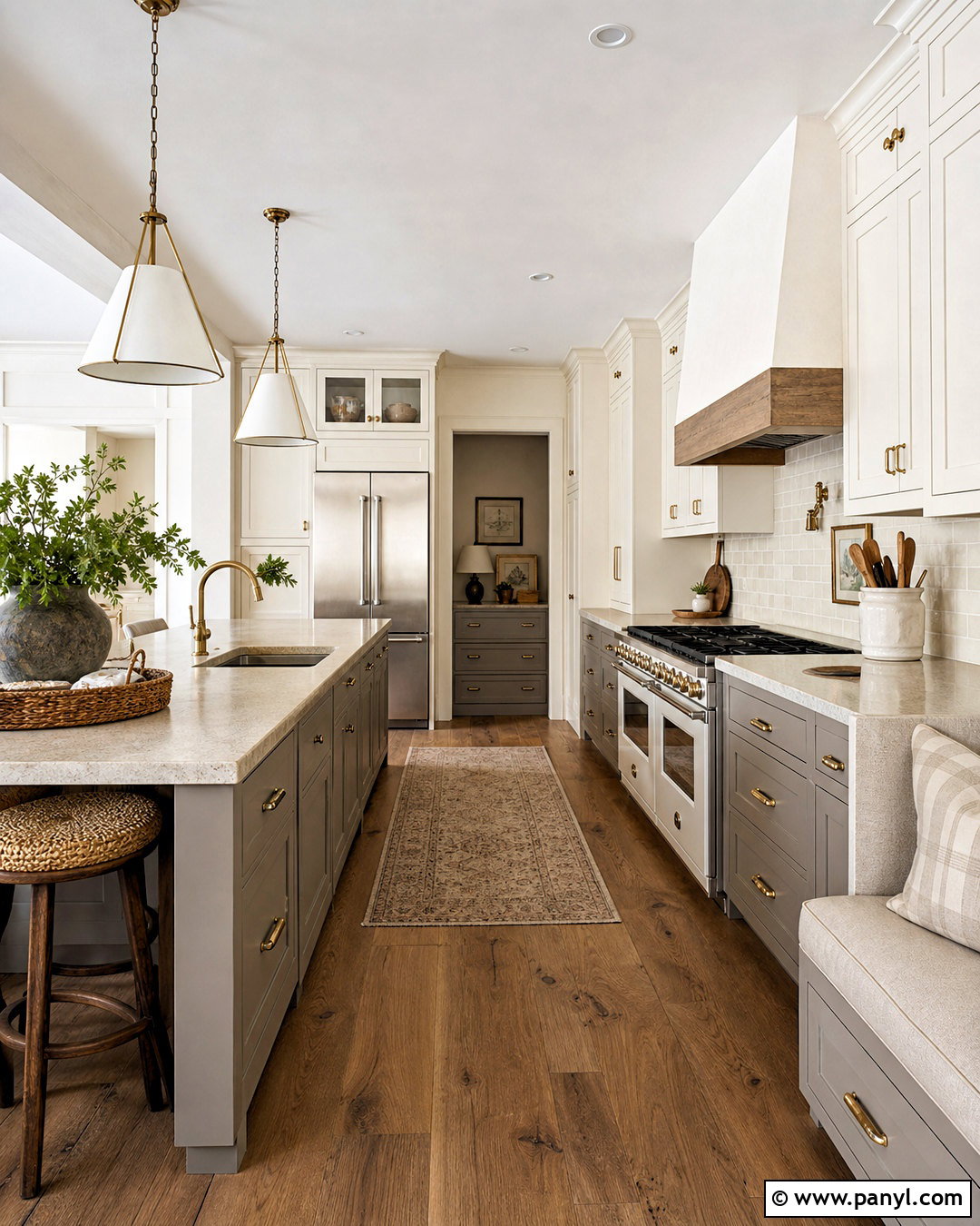 Warm Grey And Cream Kitchen - 20 warm grey kitchen ideas