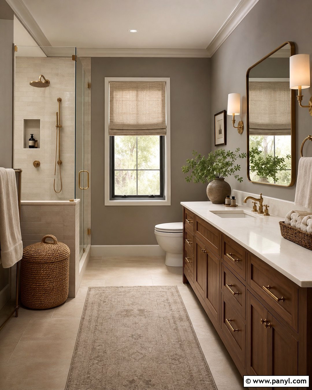 Warm Grey Bathroom Walls - 20 Grey For Bathroom Walls