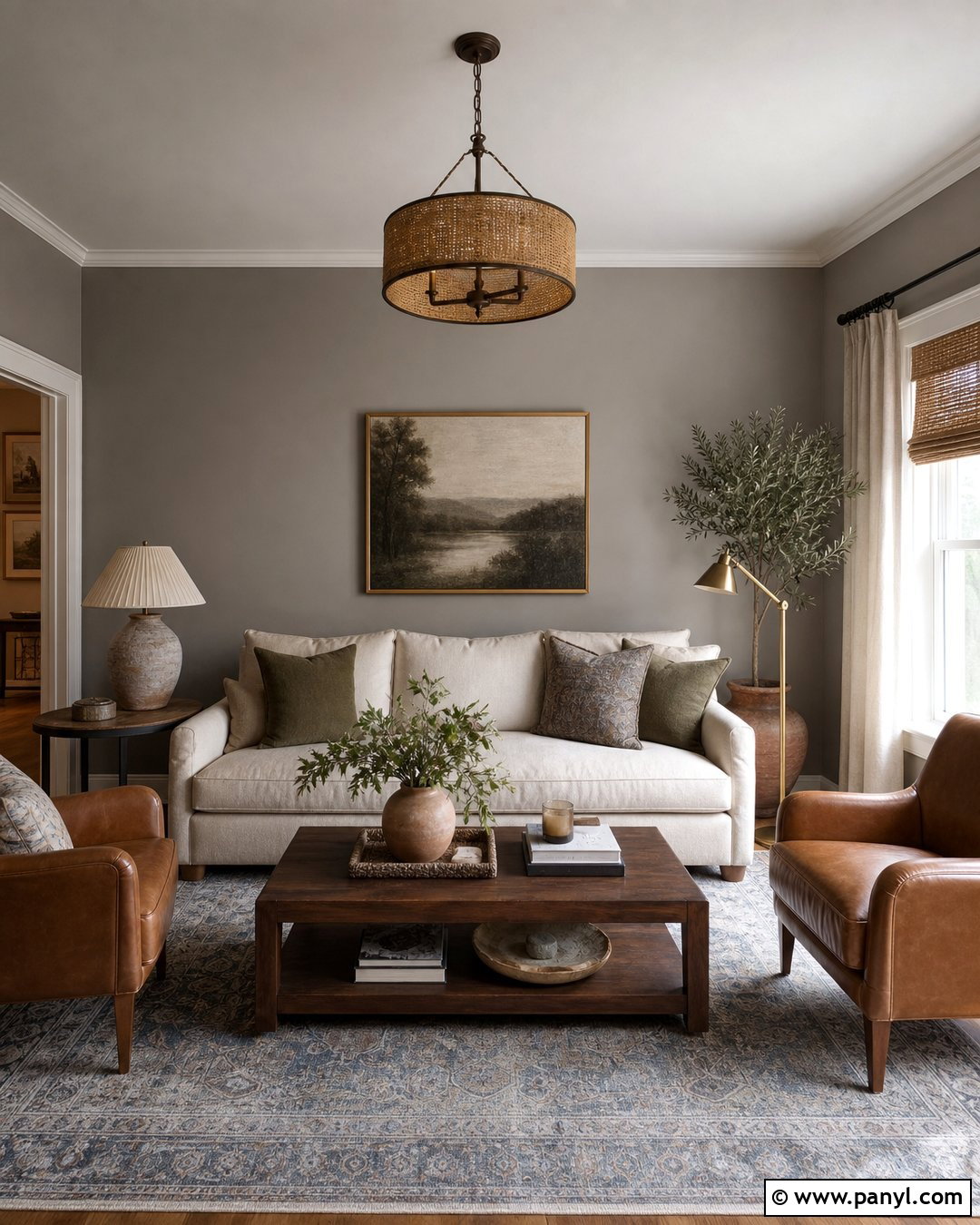 Warm Grey Living Room Walls - 30 Grey Wall Paint Ideas