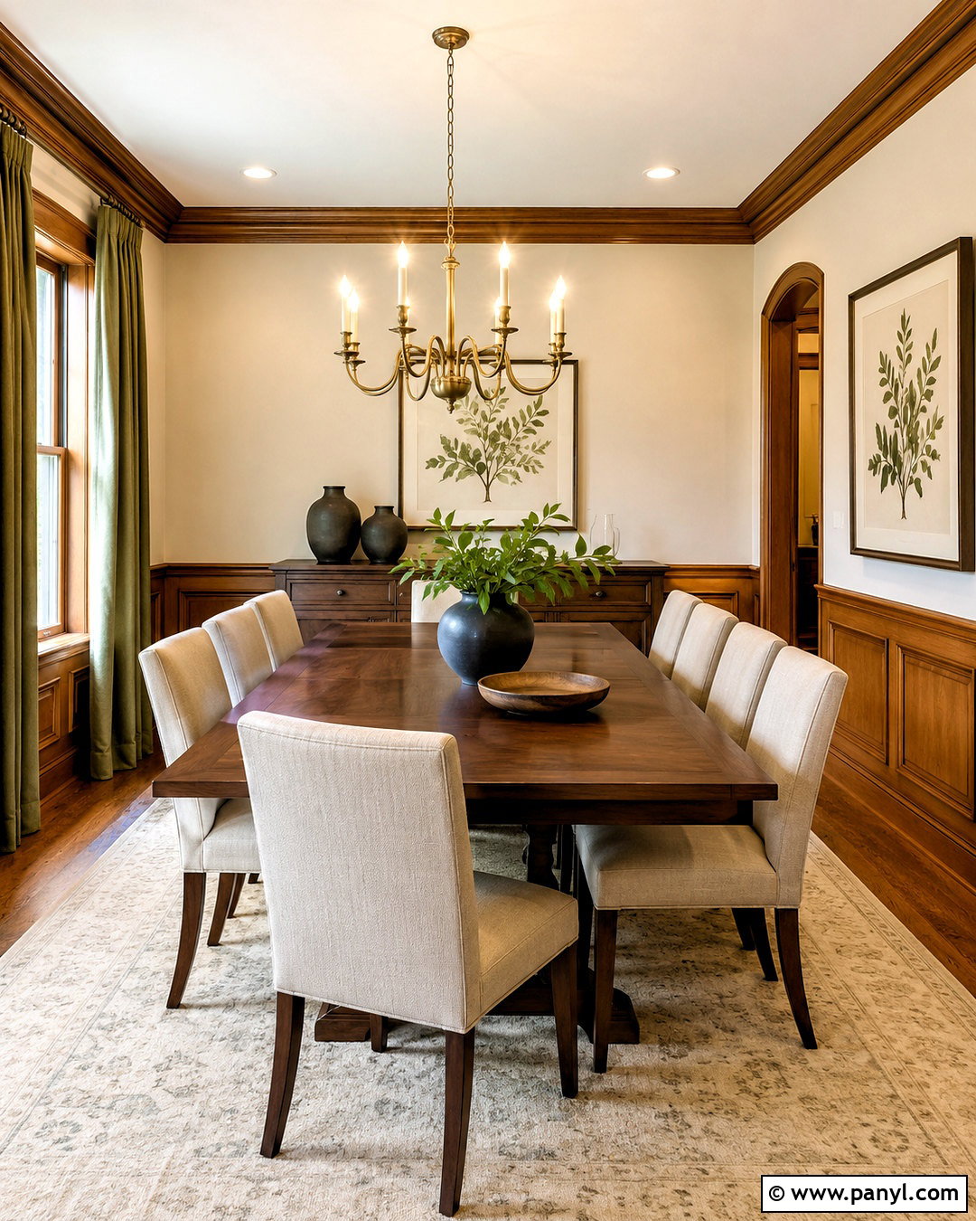 Warm Ivory Walls With Oak Trim - 20 Wall Colors For Oak Trim Ideas
