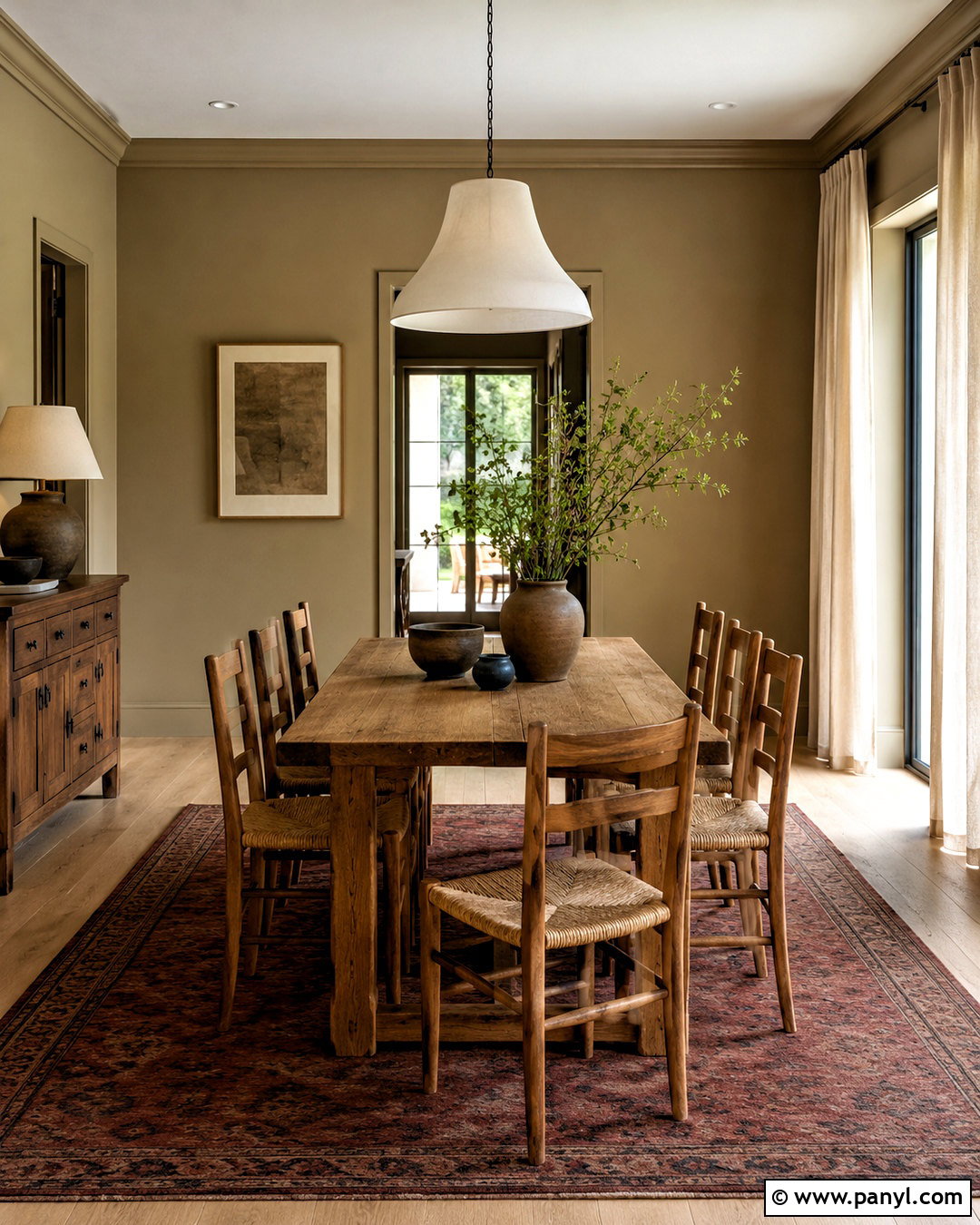 Warm Khaki Wall Color - 40 Aesthetic Wall Colour Ideas