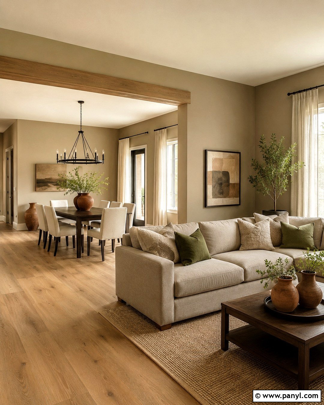 Warm Khaki Wall Color - 20 Interesting Wall Colors