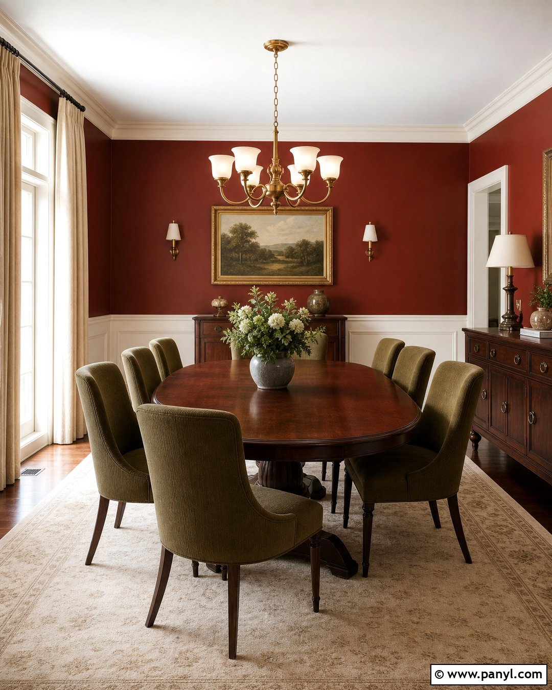 Warm Mahogany Wall Color - 25 Wall Colors for 2027