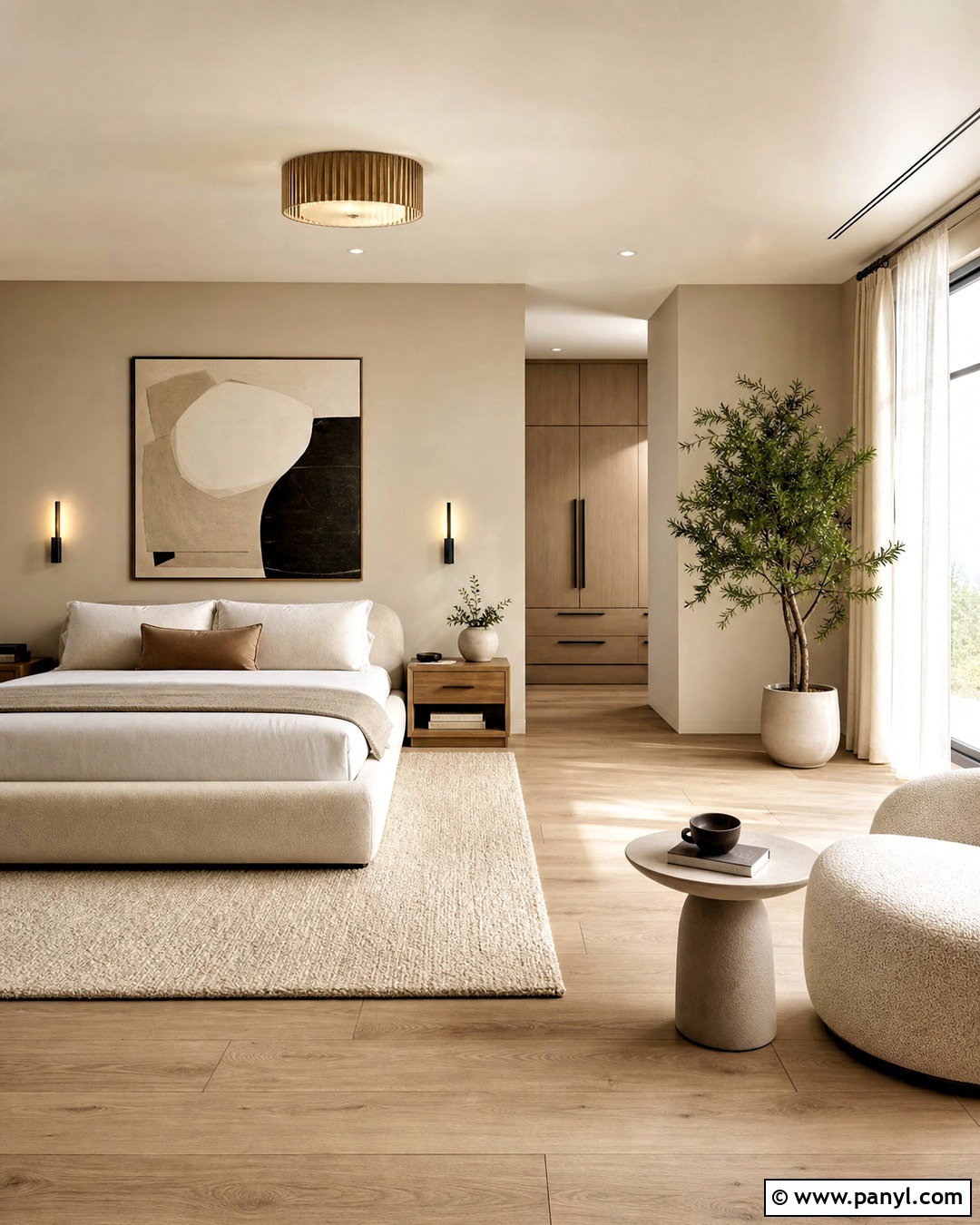 Warm Minimalist Room - 20 room inspo ideas