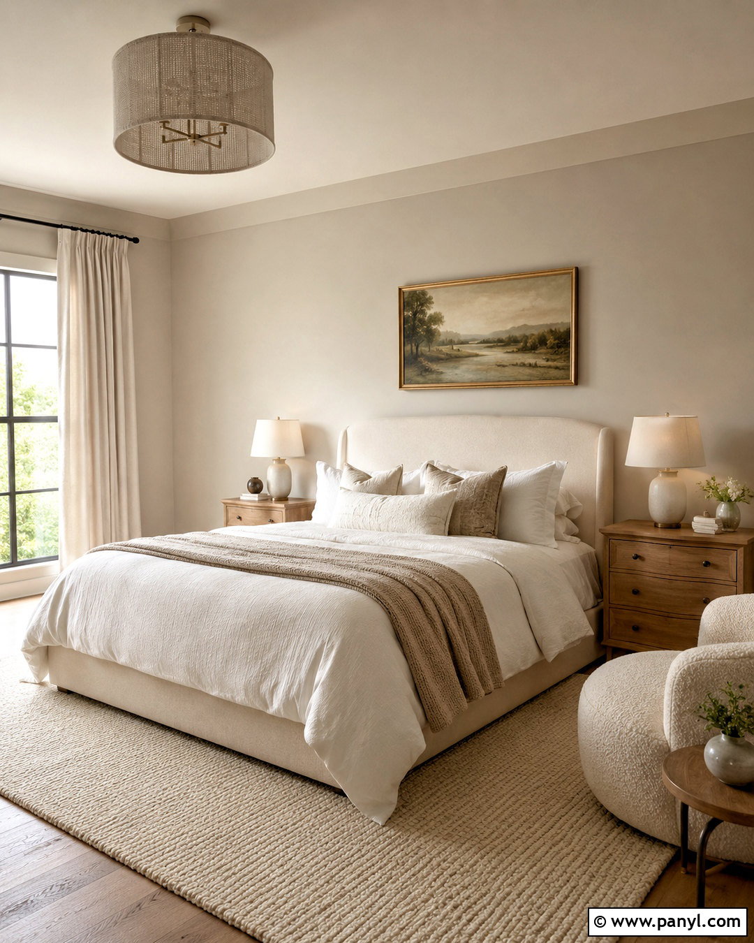Warm Neutral Bedroom - 20 cozy bedroom ideas