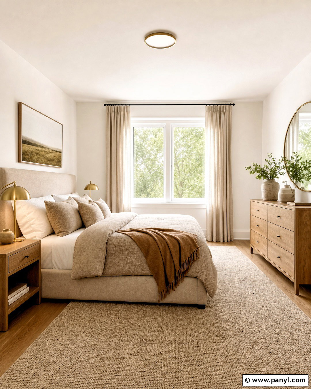 Warm Neutral Bedroom - 20 bedroom decor ideas