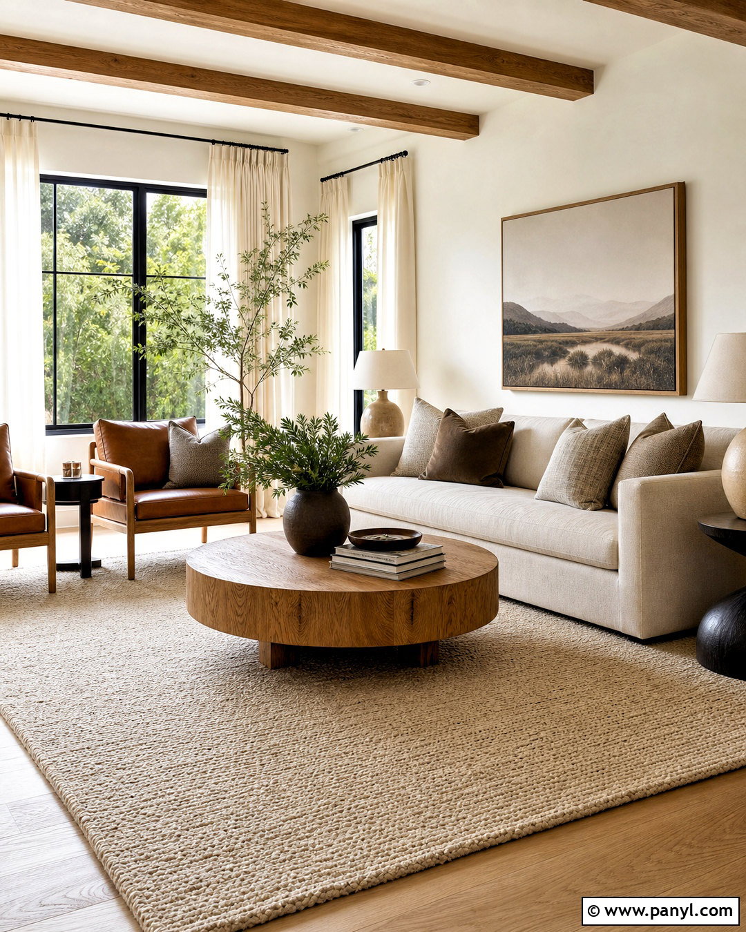 Warm Neutral Living Room - 20 living room designs