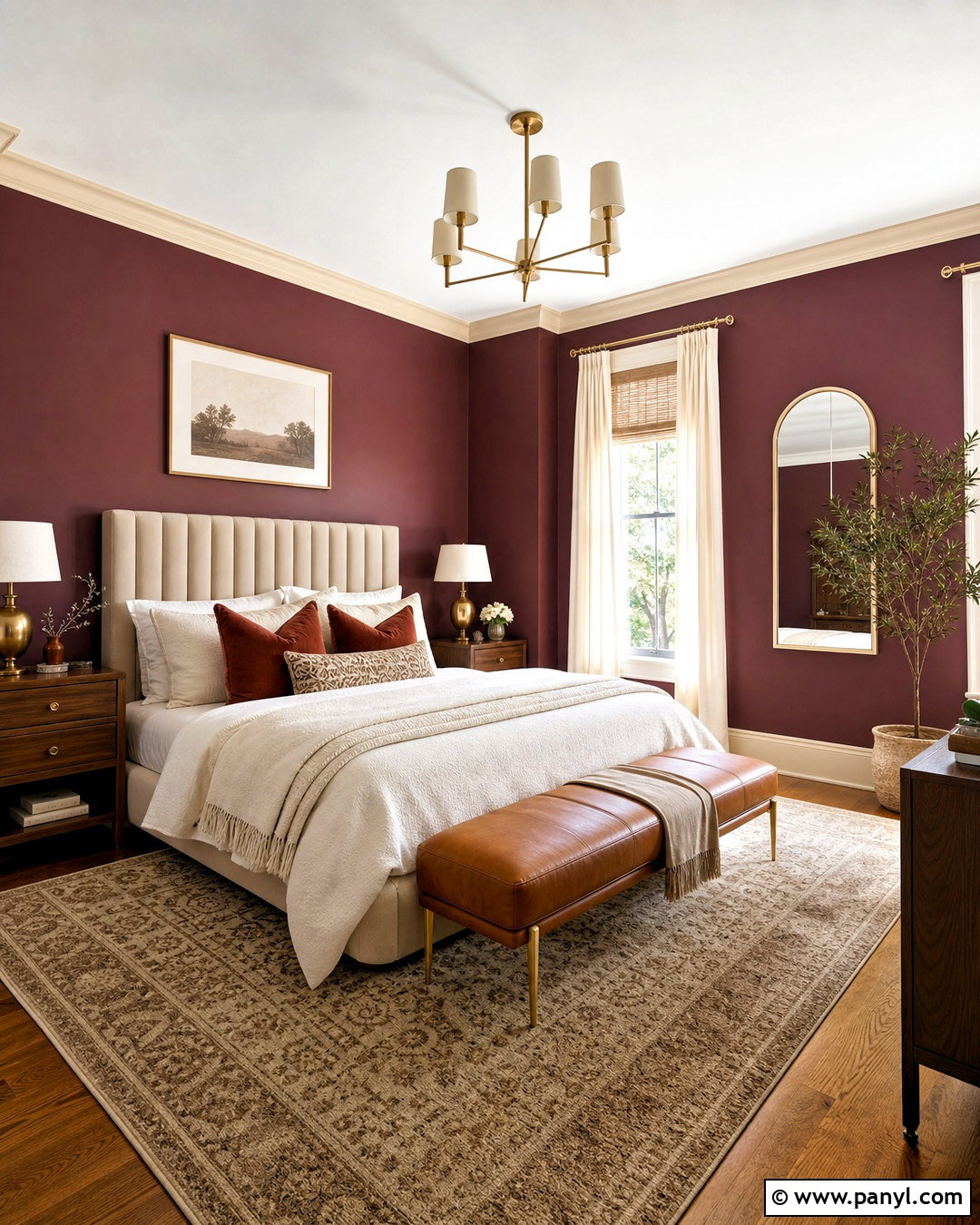 Warm Plum Purple Bedroom - 20 purple paint colors bedroom ideas