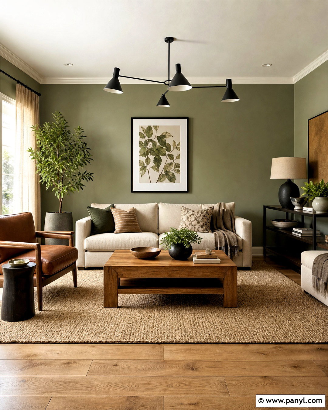 Warm Sage Green Paint Color - 20 earthy paint colors