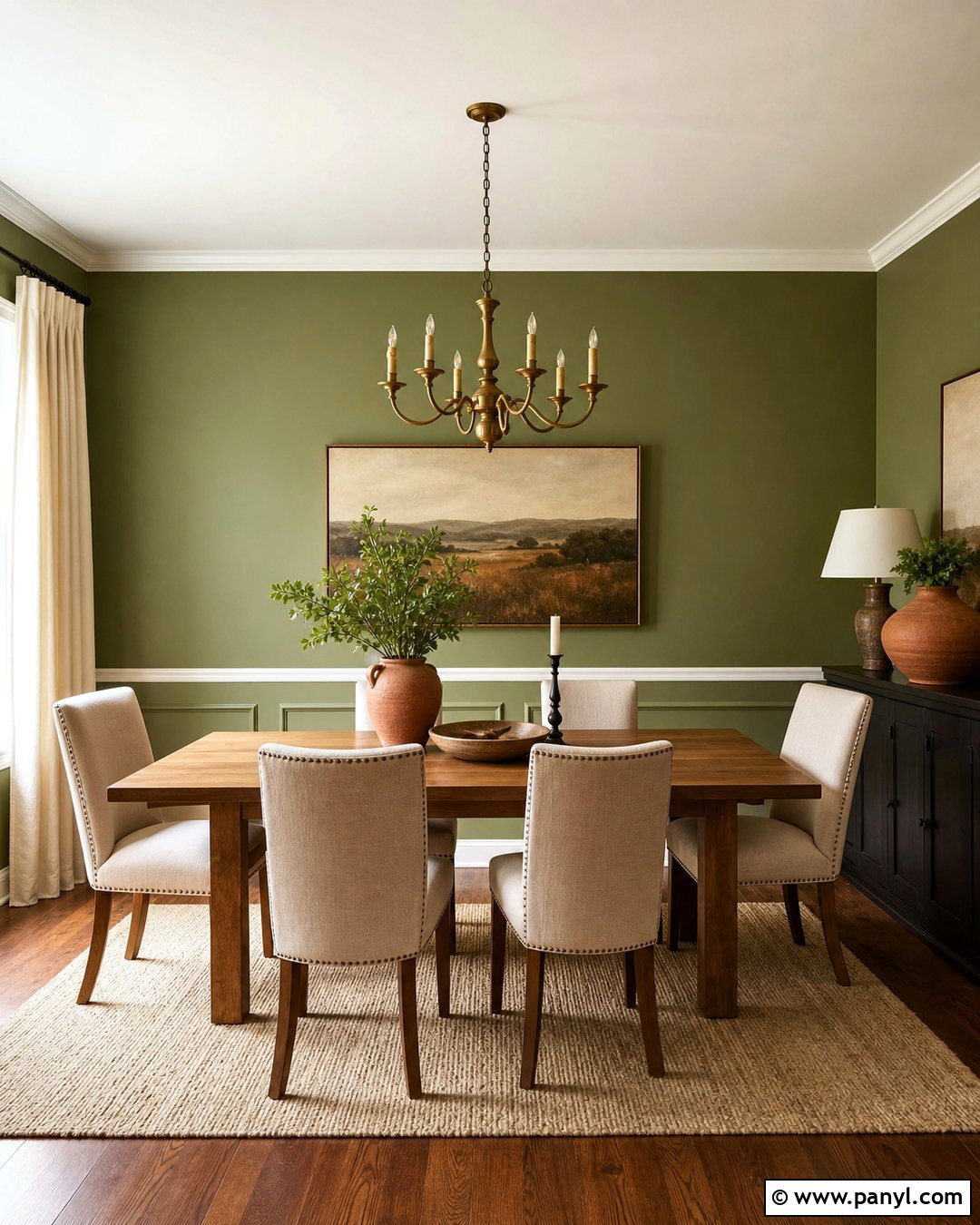 Warm Sage Green Wall Paint - 30 green wall paint colors
