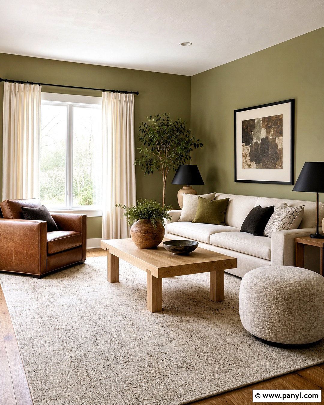 Warm Sage Wall Color - 35 warm wall colors
