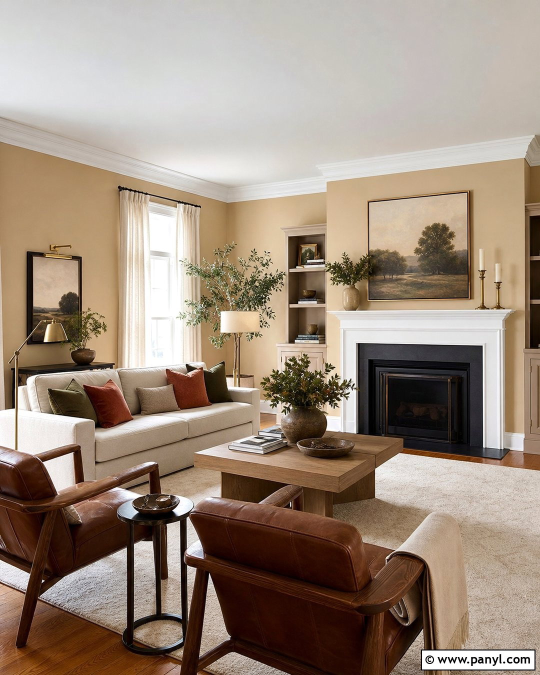 Warm Sand Paint Living Room - 20 Sensational Sand Paint Color Ideas