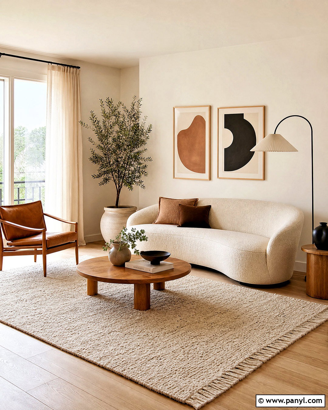 Warm Scandinavian Living Room - 20 scandinavian interior ideas